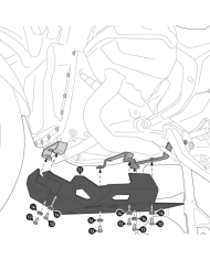 CUBRECARTER SW-MOTECH ENGINE GUARD BMW MSS.07.975.10001/S