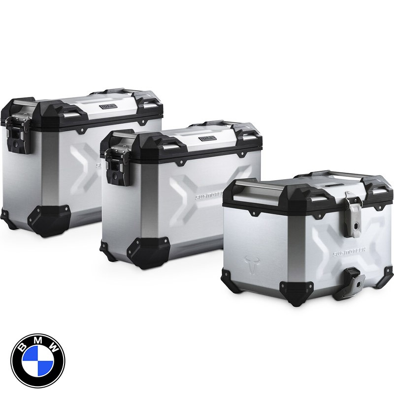 PACK MALETAS LATERALES + BAUL + BOLSAS + SOPORTES SW-MOTECH BMW ADV.07.897.75200/S