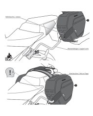 PACK SW-MOTECH DE ALFORJAS Y SEPARADORES PRO BLAZE HONDA BC.HTA.01.740.36700