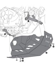 CUBRECARTER SW-MOTECH ENGINE GUARD HONDA MSS.01.151.10101