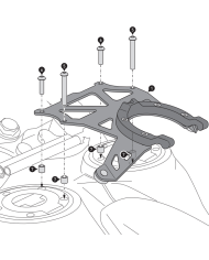 FIJACION BOLSA DE DEPOSITO SW-MOTECH ION YAMAHA TRT.00.475.32300/B