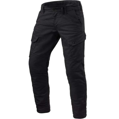 PANTALONES VAQUEROS REVIT CARGO 2 TF L32 NEGRO