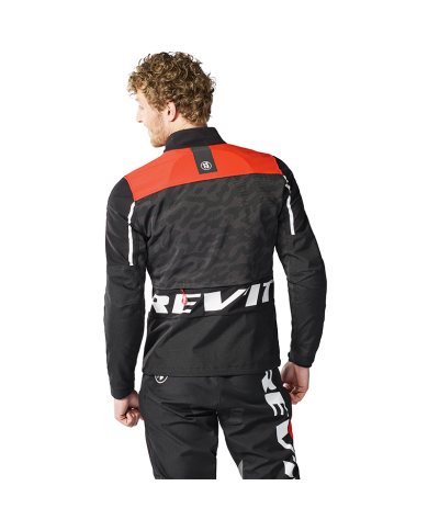 CHAQUETA REVIT AFRICA BLACK/RED