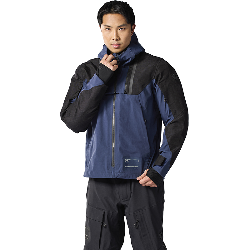 CHAQUETA REVIT COMPONENT 3 H2O BLACK/DARK BLUE