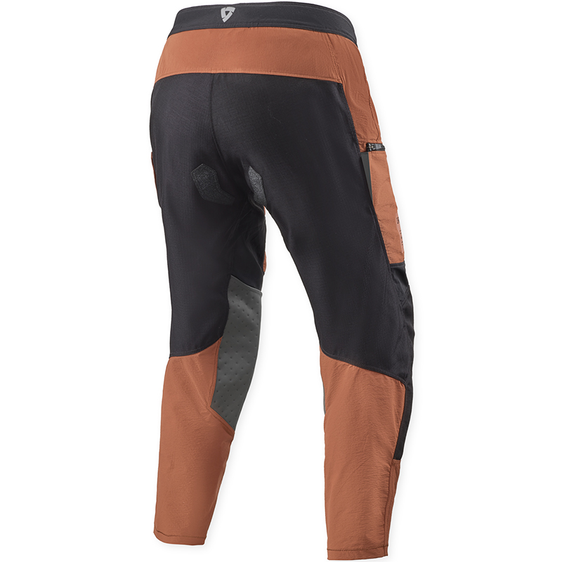 PANTALONES REVIT PENINSULA 2 RED/BLACK TIRO CORTO