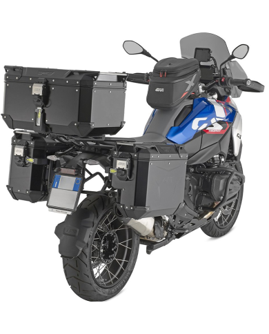 MALETA GIVI TREKKER OUTBACK EVO SMART 33 BLACK LINE OBKES33BR DERECHA