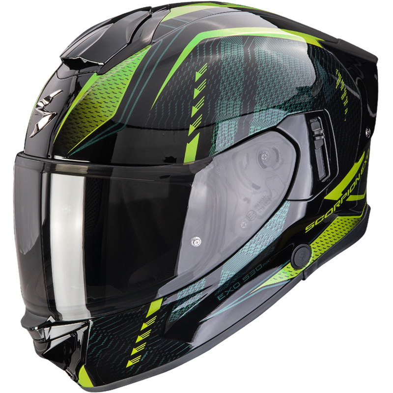 CASCO SCORPION EXO-530 AIR THERAS BLACK/GREEN