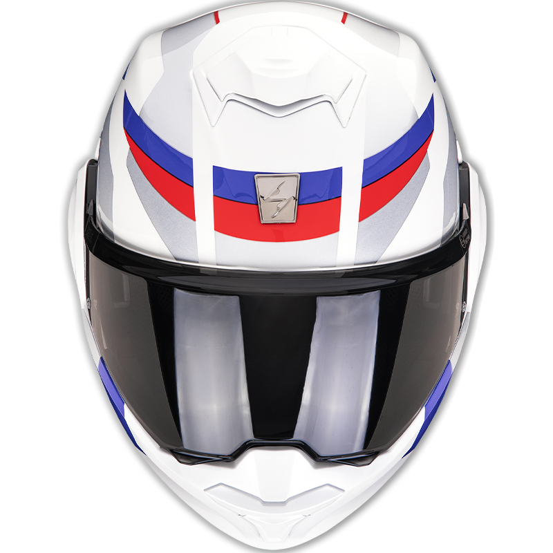 CASCO SCORPION EXO-TECH EVO PRO ACUTI WHITE/BLUE/RED