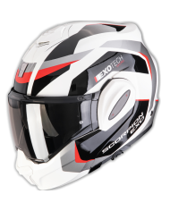 CASCO SCORPION EXO-TECH EVO PRO ACUTI GREY/BLACK/RED