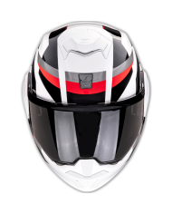 CASCO SCORPION EXO-TECH EVO PRO ACUTI GREY/BLACK/RED