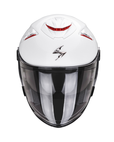 CASCO SCORPION EXO-GT JET WHITE PEARL