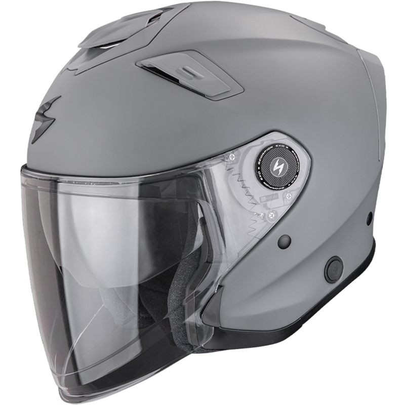 CASCO SCORPION EXO-GT JET GREY CEMENT