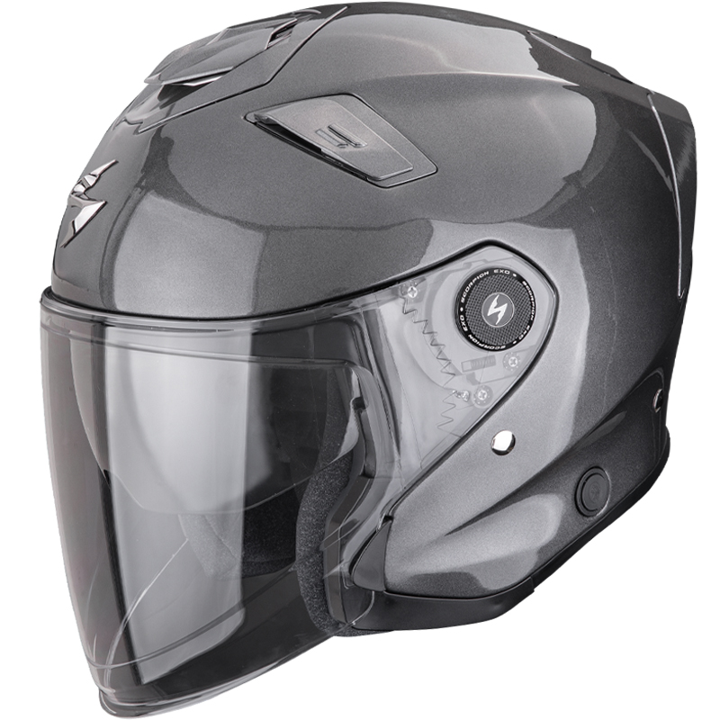 CASCO SCORPION EXO-GT JET GREY METAL