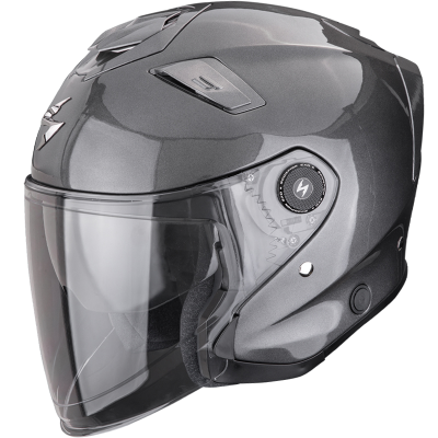 CASCO SCORPION EXO-GT JET GREY METAL