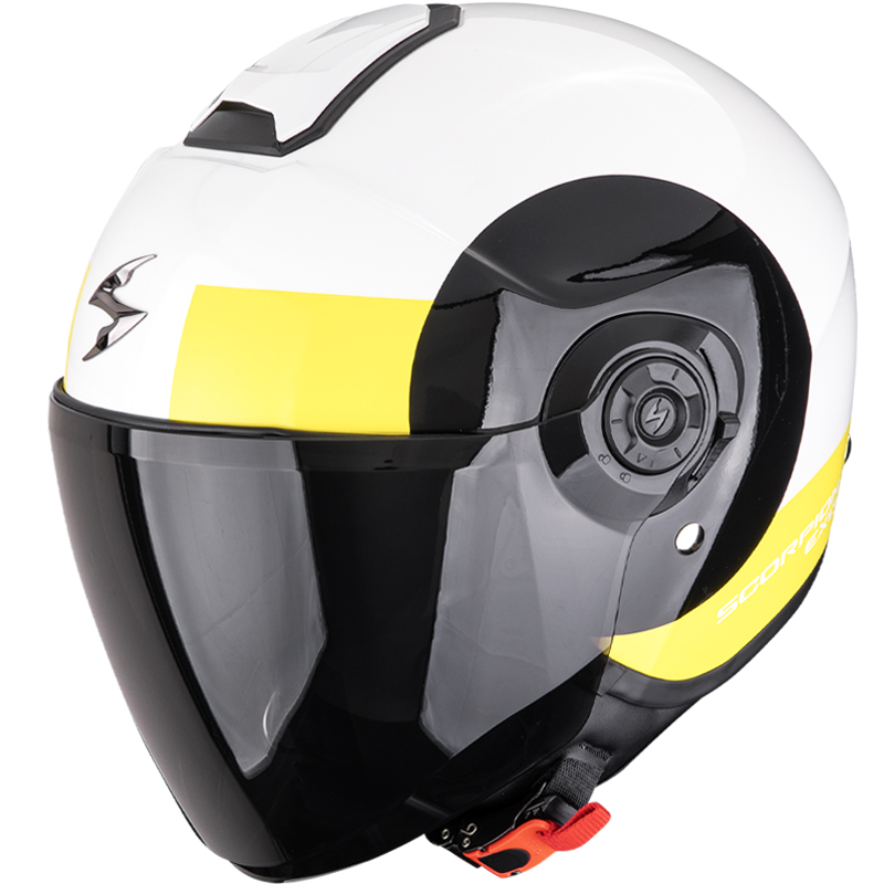 CASCO SCORPION EXO-CITY II SHEER WHITE/BLACK/YELLOW