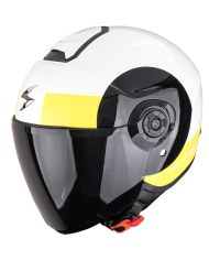 CASCO SCORPION EXO-CITY II SHEER WHITE/BLACK/YELLOW