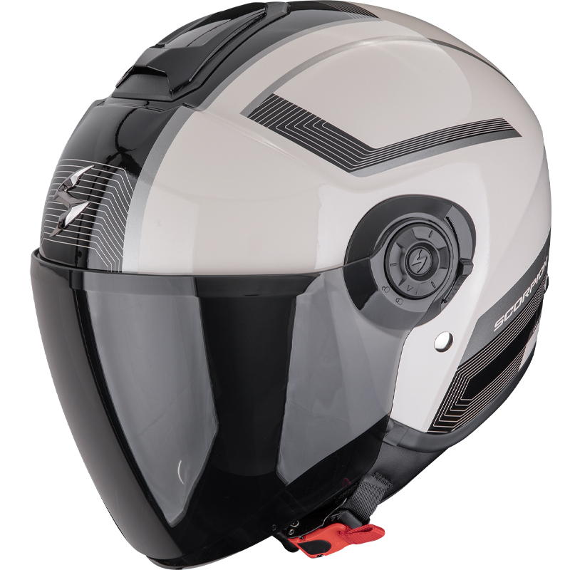 CASCO SCORPION EXO-CITY II COSMOS CREAM/BLACK