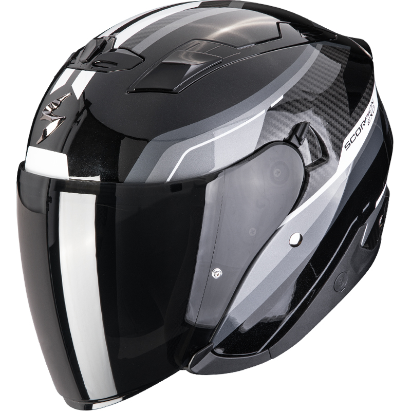 CASCO SCORPION EXO-230 HIPE BLACK/SILVER