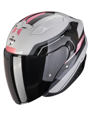 CASCO SCORPION EXO-230 HIPE GREY/PINK