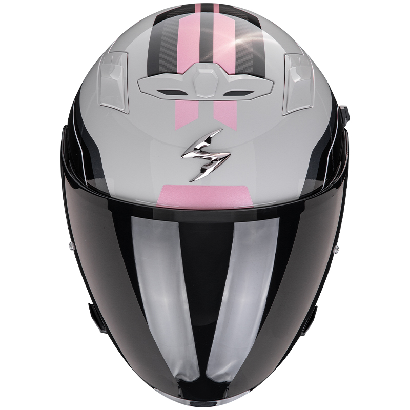 CASCO SCORPION EXO-230 HIPE GREY/PINK