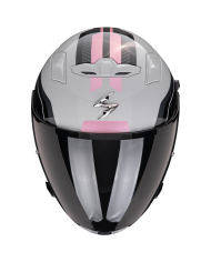 CASCO SCORPION EXO-230 HIPE GREY/PINK