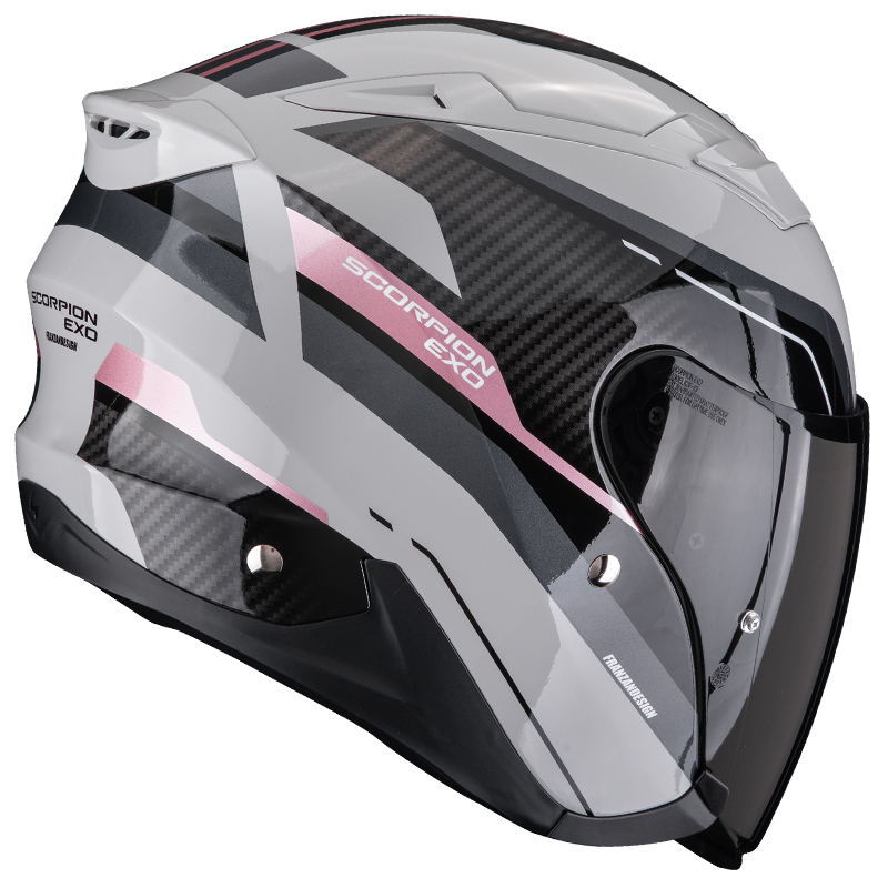CASCO SCORPION EXO-230 HIPE GREY/PINK