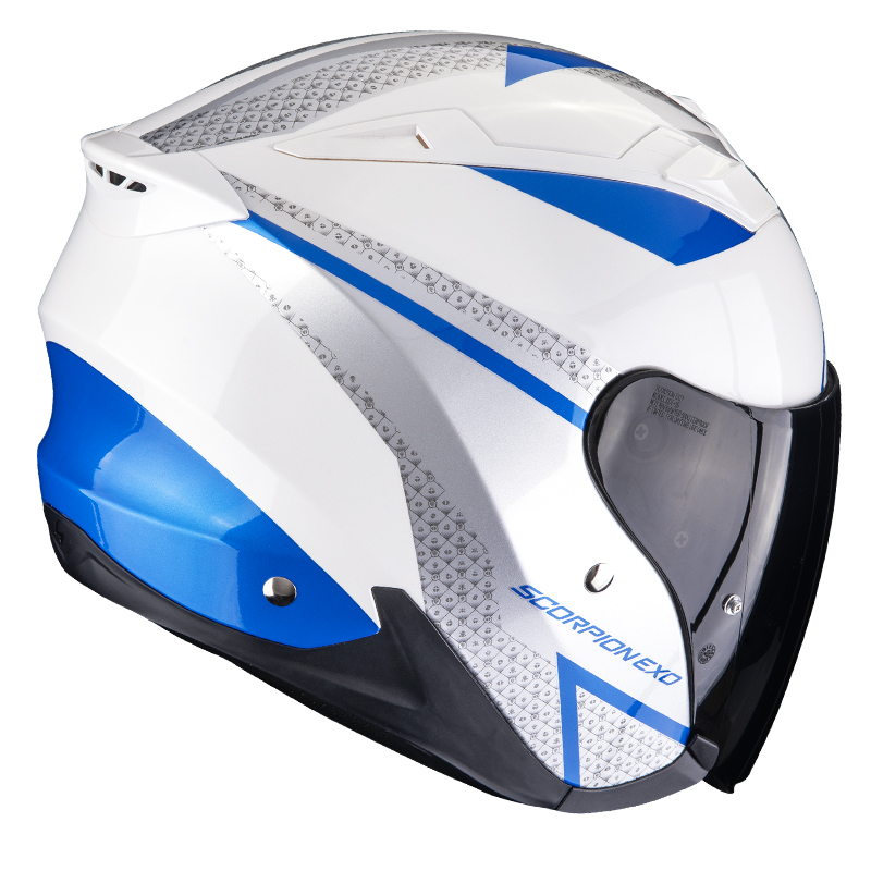 CASCO SCORPION EXO-230 LOOP WHITE/BLUE