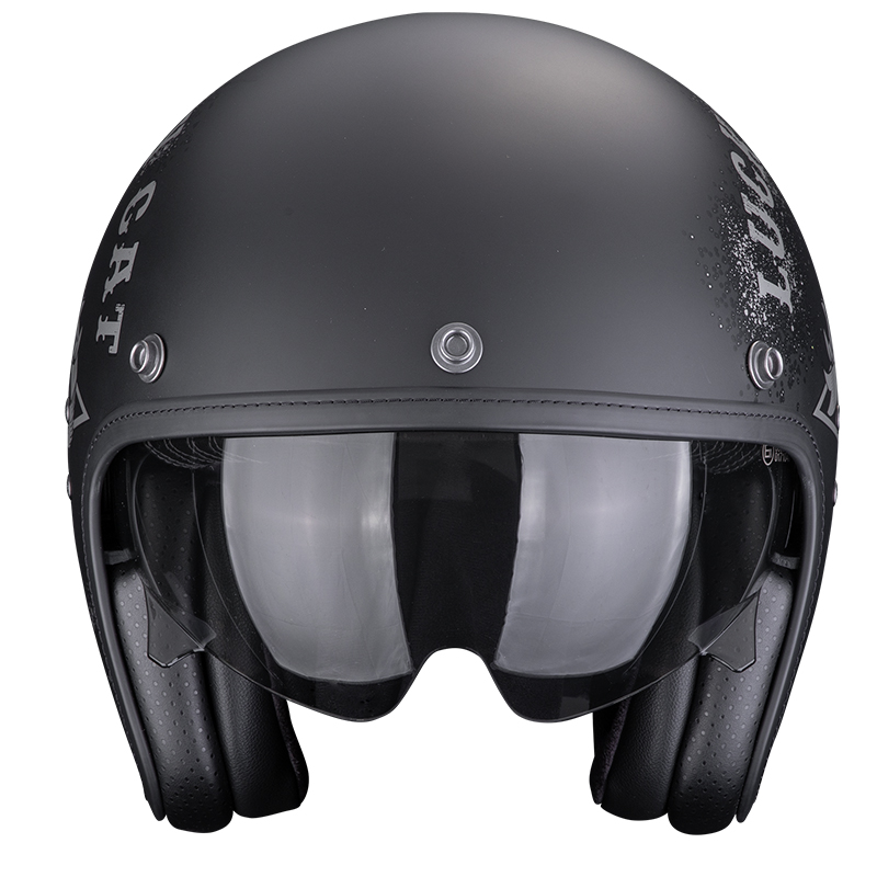 CASCO SCORPION BELFAST EVO HANGAR BLACK/SILVER MATT
