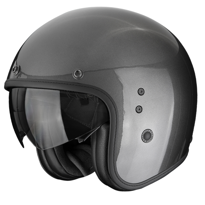 CASCO SCORPION BELFAST EVO LUXE GREY METAL