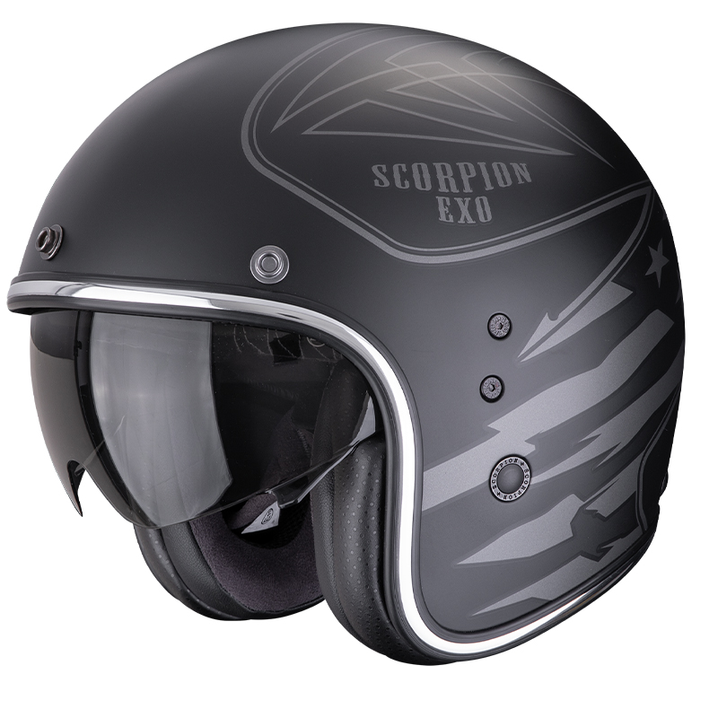 CASCO SCORPION BELFAST EVO DAWG BLACK/GREY MATT