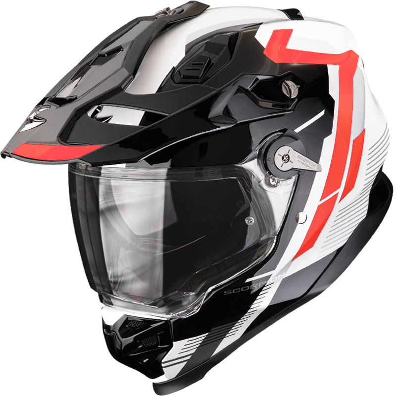 CASCO SCORPION ADF-9000 AIR PATROL BLACK/RED