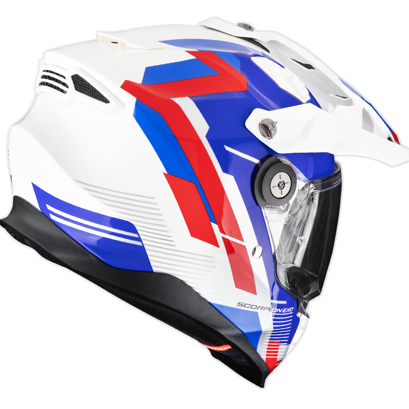 CASCO SCORPION ADF-9000 AIR PATROL WHITE/BLUE/RED