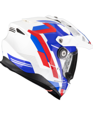 CASCO SCORPION ADF-9000 AIR PATROL WHITE/BLUE/RED