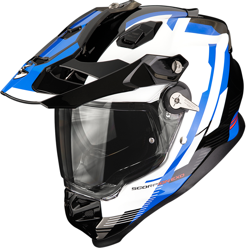CASCO SCORPION ADF-9000 AIR PATROL BLACK/BLUE/WHITE