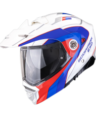 CASCO SCORPION ADX-2 KAMPS WHITE/RED/BLUE