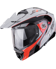 CASCO SCORPION ADX-2 KAMPS GREY/RED