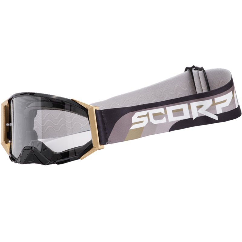 GAFAS SCORPION E24 MX MASK BLACK/GOLD