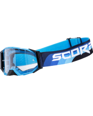 GAFAS SCORPION E24 MX MASK CYAN BLUE/BLACK