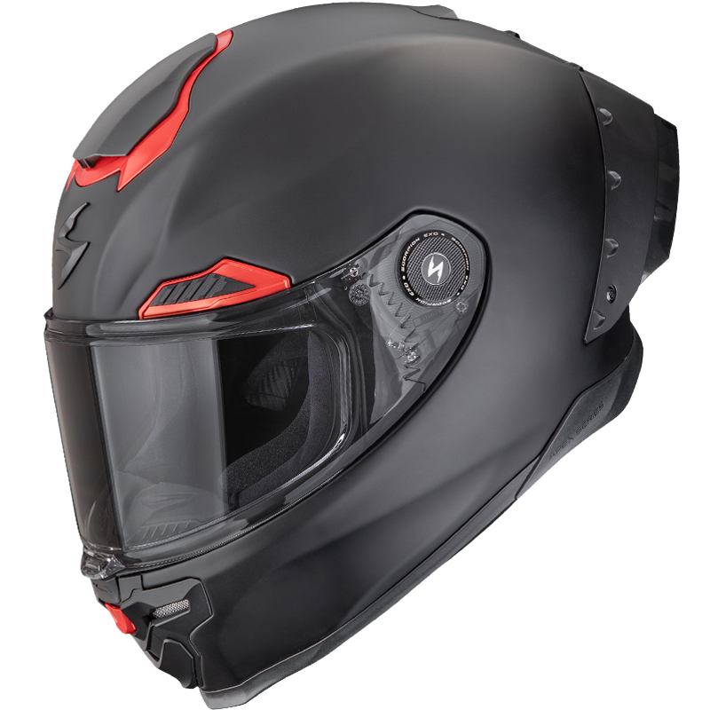 CASCO SCORPION EXO-RACE AIR BLACK MATT/RED