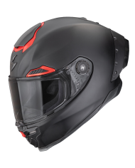 CASCO SCORPION EXO-RACE AIR BLACK MATT/RED