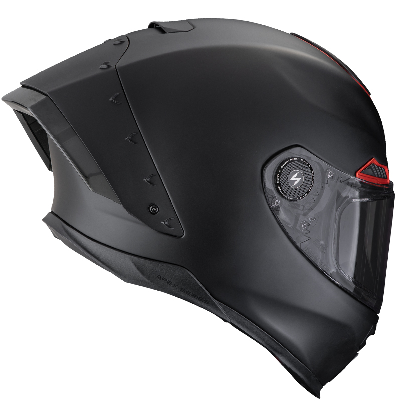 CASCO SCORPION EXO-RACE AIR BLACK MATT/RED