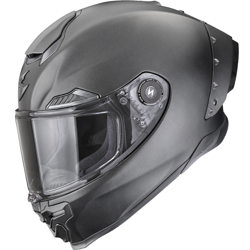 CASCO SCORPION EXO-RACE AIR BLACK PEARL MATT