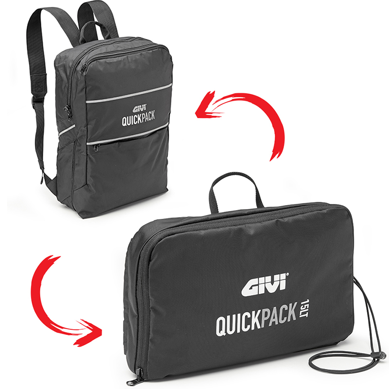 BOLSA INTERIOR Y MOCHILA GIVI T521 QUICKPACK