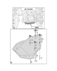 CUBRECARTER GIVI RP5145 BMW F/750/850/900 GS