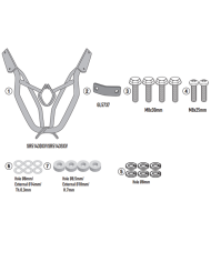KIT DE FIJACIÓN POSTERIOR GIVI SR5143 BMW R 1300 GS