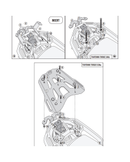 KIT DE FIJACIÓN POSTERIOR GIVI SRA5146 BMW R 1300 GS ADVENTURE