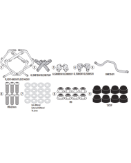 KIT DE FIJACION MALETAS LATERALES GIVI PLOS5146CAMOX BMW R 1300 GS ADVENTURE