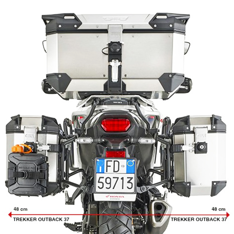 KIT DE FIJACION MALETAS LATERALES GIVI PLO1201CAM HONDA XL 750 TRANSALP KIT DE FIJACION MALETAS LATERALES GIVI PLO1201CAM HONDA XL 750 TRANSALP