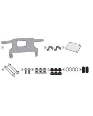 KIT DE FIJACION CAJA HERRAMIENTAS GIVI TL1178KIT PARA TOOL BOX VARIAS MARCAS KIT DE FIJACION CAJA HERRAMIENTAS GIVI TL1178KIT PARA TOOL BOX VARIAS MARCAS