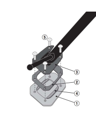 EXTENSIÓN CABALLETE LATERAL GIVI ES1111 HONDA VARIOS MODELOS